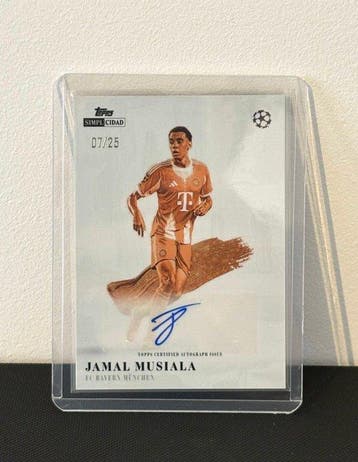 Topps Simplicidad Musiala Autograph /25 Bayern München - 1, Nieuw