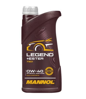 Mannol Legend +Ester Synthetische 0W40 motorolie - 1 Liter, Verzenden