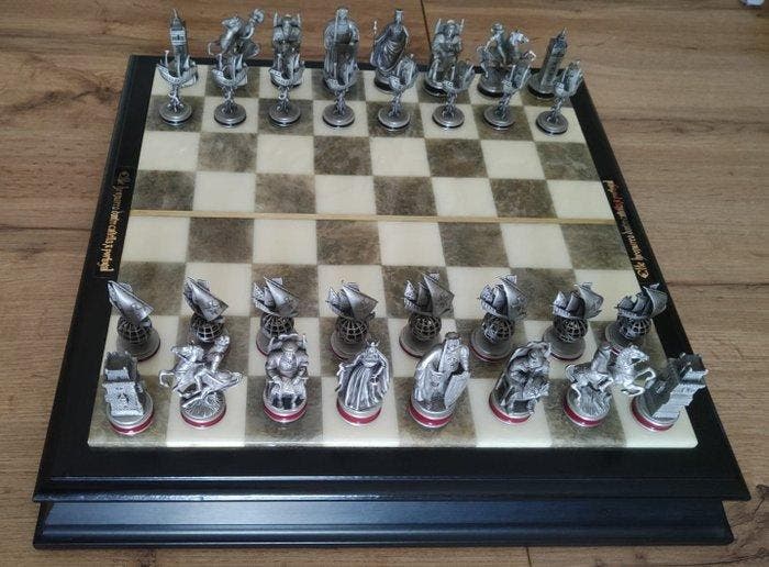 Philae - Schaakspel - War of the Castilian Succession, Antiek en Kunst, Curiosa en Brocante