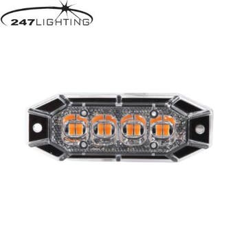 LED flitser oranje 12/24V R65, Verzenden, Nieuw