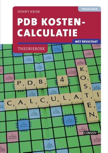 PDB kostencalculatie Theorieboek 9789463170369, Boeken, Verzenden, Zo goed als nieuw