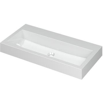 INK Momento Wastafel Polystone Zonder Kraangat - 900x450x90, Ophalen of Verzenden, Nieuw