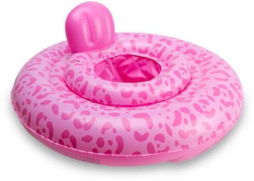Swim Essentials | Roze Panterprint Baby Float 0-1 jaar, Ophalen of Verzenden, Zo goed als nieuw
