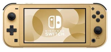 Nintendo Switch Lite Hyrule Edition (Nette Staat), Spelcomputers en Games, Spelcomputers | Nintendo Switch Lite, Ophalen of Verzenden