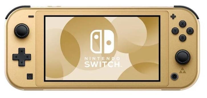 Nintendo Switch Lite Hyrule Edition (Nette Staat), Spelcomputers en Games, Spelcomputers | Nintendo Switch Lite, Zo goed als nieuw