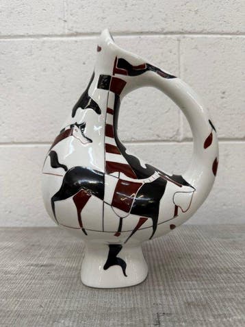 Lavenia - Antonia Campi - Vaas - Stevig aardewerk, gekrast, Antiek en Kunst