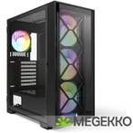 Montech AIR 1000 Premium Midi Tower Tempered Glass Zwart, Verzenden, Nieuw