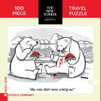 Never Coming Out - 100 Stukjes New York Puzzle Company Mini, Verzenden, Nieuw