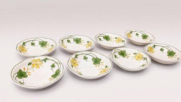 Villeroy & Boch - 8 Bols, Coupelles , Rare , luxe -, Antiek en Kunst