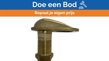 Bieden: Guidi Brass Sea Plug 1 inch water intake - 1112B#20, Ophalen of Verzenden, Nieuw, Kombuis en Sanitair, Zeilboot of Motorboot