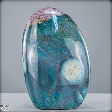 Ocean Achat Jasper – aardse elegantie met een vurig