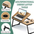 Bedtafel - Laptoptafel - Bank tafeltje - Ontbijttafeltje - 6, Computers en Software, Laptoptafels, Verzenden, Zo goed als nieuw