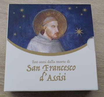 Italië. 2 Euro 2026 San Francesco dAssisi Reverse Proof, Postzegels en Munten