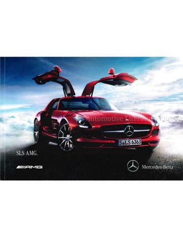 2011 MERCEDES BENZ SLS AMG COUPÉ BROCHURE GERMAN, Nieuw, Author