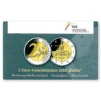 Duitsland 2 Euro Berlin 2018 Coincard D, Postzegels en Munten, Munten | Europa | Euromunten, Verzenden