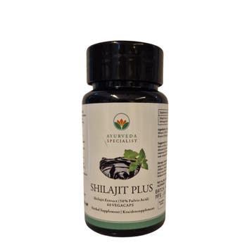 Shilajit Plus (350 mg 50% fulvic acid + 150 mg Ashwagandha), Ophalen of Verzenden