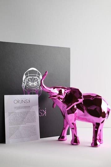 Richard Orlinski (1966) - Elephant Spirit (Pink Edition)