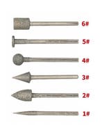 Fijnfrezen, set van 6 stuks, 3.0 mm schacht, Ophalen of Verzenden, Nieuw