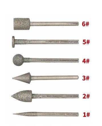 Fijnfrezen, set van 6 stuks, 3.0 mm schacht, Ophalen of Verzenden, Nieuw