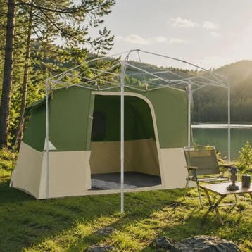 Ruime Outdoor Camping Tent 280x220x176 cm - Lichtgewicht Taf, Verzenden, Nieuw