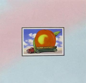 lp nieuw - allman brothers band - EAT A PEACH (PINK/BLUE)..., Verzenden, Zo goed als nieuw, Overige formaten