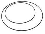 Metalen ring Goud gelakt 50 cm per stuk, Ophalen of Verzenden, Nieuw