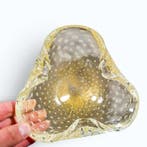 Vintage Murano Glass Gold - Schotel - Muranoglas - Bol -