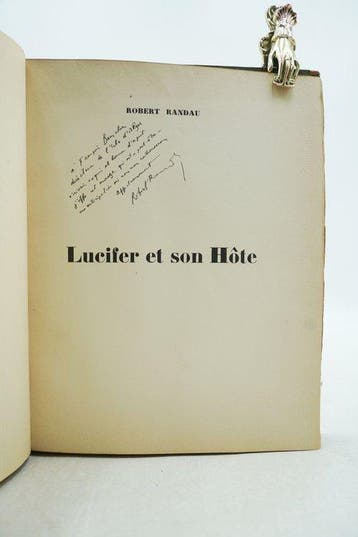 Signé ; Robert Randau - Lucifer et son Hôte - 1930, Antiek en Kunst