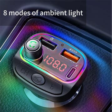 Slimtron C15 - FM Transmitter 3.1 A Type-C, Ophalen of Verzenden, Nieuw