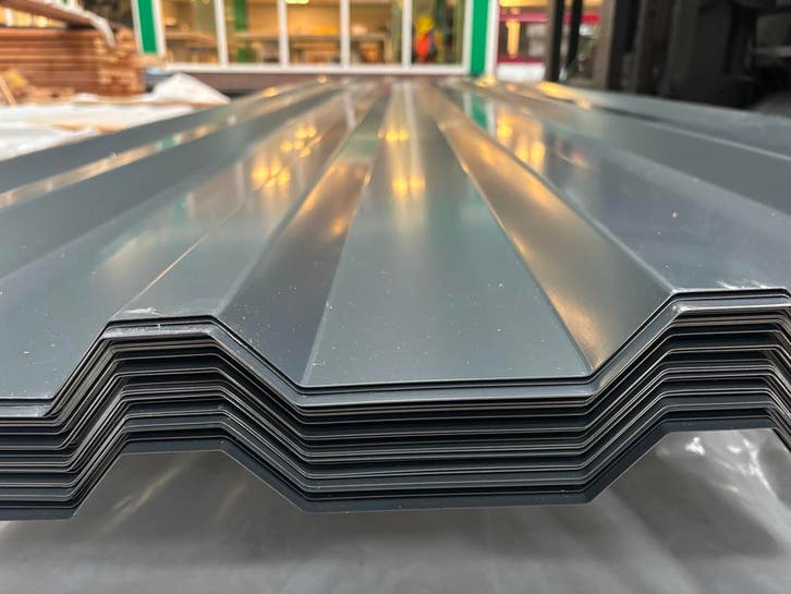 Damwand profielplaten dakprofiel.. Prijs vanaf € 6,95 per m2, Doe-het-zelf en Verbouw, Platen en Panelen, 20 tot 50 mm, Nieuw