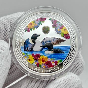 Niue. 2 Dollars Niue 2026 – Great Northern Diver – 1 oz
