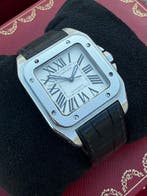 Cartier - Santos 100 - W20126X8 - Unisex - 2016, Nieuw