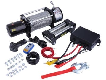 Veiling - Lier Elektrisch 13000 lbs / 5897 kg 24 volt, Nieuw