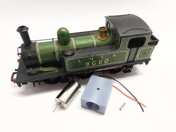 micromotor 0B002 Bachmann Branchline 00 Class 03, class 04,, Overige merken, Gelijkstroom, Verzenden, Overige typen