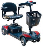 Scootmobiel Drive Scout Raven Opvouwbaar (Nieuw), Diversen, 10 km/u of minder, Drive, 16 t/m 25 km, Nieuw