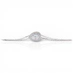 Armband - 18 karaat Witgoud - 0.88ct. tw. Diamant, Nieuw