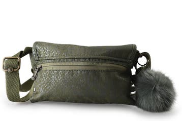 Kipling Schoudertas Groen | ACTIE, Verzenden, Zo goed als nieuw, Groen