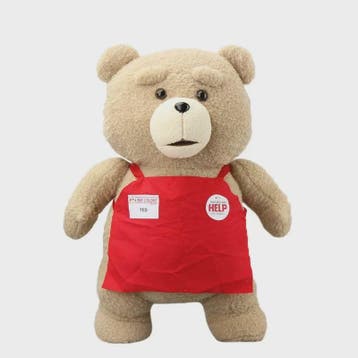 Pluche TED Beer Knuffel - 46cm - TED 2 Film Stijl - Cadeau v