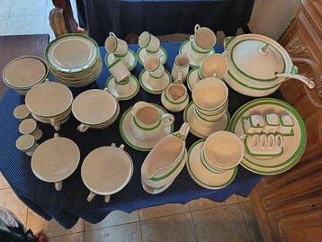 Soho Pottery - Eetservies (77) - Queens Green/ Solian Ware -