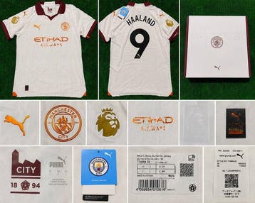Manchester City Away Authentic 2024/25 Puma ULTRAWEAVE, Nieuw