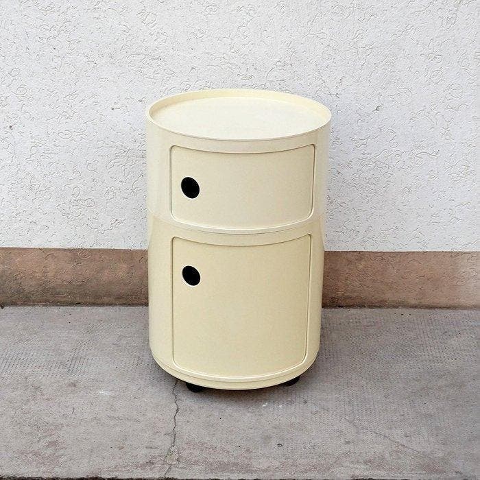 Kartell - Anna Castelli Ferrieri - Nachtkastje - Grote, Antiek en Kunst, Antiek | Meubels | Stoelen en Banken