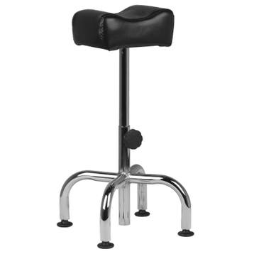 Pedicure Voetsteun AM-5012C Zwart – Verstelbaar 37–60 cm –, Ophalen of Verzenden, Nieuw