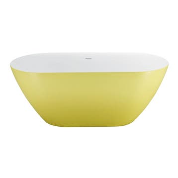 Vrijstaand Bad Best Design Friday Bicolor 178x78x60 cm Geel, Ophalen of Verzenden, Nieuw