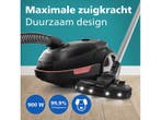 Philips -   Stofzuiger Met Zak Diep Zwart, Verzenden, Nieuw, Stofzak, Minder dan 1200 watt
