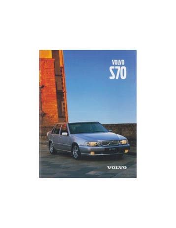1999 VOLVO S70 BROCHURE SPAANS, Nieuw, Volvo, Author