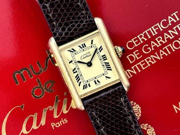 Cartier - Tank Must de Cartier PM - Zonder minimumprijs -, Nieuw