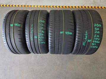 245/35/20 295/30/20 N1 MICHELIN ZOMERBANDEN 5,8/5MM PROFIEL, Auto-onderdelen, Banden en Velgen, Ophalen, Band(en), Personenwagen