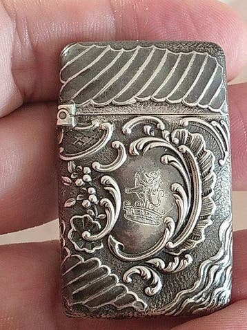 Luciferhouder - .800 zilver, Nieuw