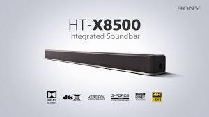 De Sony HT-X8500  - 2.1 Kanaals 128W soundbar met HDMI ARC, Ophalen, Bluetooth, Zo goed als nieuw