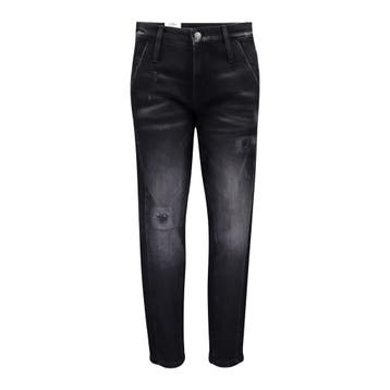 MAC • zwarte Boyfriend destroyed jeans • 36, MAC, Verzenden, Nieuw, Zwart